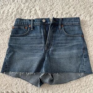 Madewell The Perfect Jean Cutoff Shorts